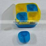 Silicone Folding Lunch Box thumbnail-1