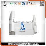 Plastic K-style Logo Printed 5.2'' Rainwater Drainage PVC Square Gutter thumbnail-3