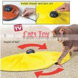 Best Selling Products Yellow Undercover Fabric Moving Mouse Cats Meow for Cat Toy thumbnail-1