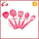 5pcs Pink Nylon Cooking Tool Set thumbnail-1