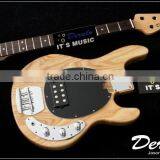Diy High Quality Ash Wood Unfinished Electric Bass Guitar Kits 5 Strings thumbnail-2