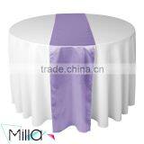 Wedding,Home,Banquet,Hotel Use and Plain Style Satin Pageant Sash Table Runners thumbnail-2
