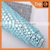 Bling Bling Hot Fix Crystal Rhinestone Mesh For Shoe Decoration thumbnail-3