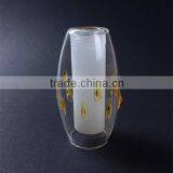 Hot Sale!china Supplier Double Wall Amber Glass Lamp Shade G9 Screw Chandelier Clear Cheap Glass Lamp Cover thumbnail-6