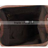 High Quality Travel Full Grain Leather Girl Backpack thumbnail-6