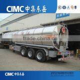 CIMC Stainless Steel Chemical Liquid Transport Tank Semi Trailer thumbnail-5