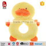 Hot Sale Handbell Baby Favorite Rattle Toy With Animal Shaped thumbnail-1