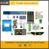 Low Cost and Reliable Top Overlay Tactile Bttons Waterproof LED Membrane Keypad Switch Rubber Key Cover the Enclosure thumbnail-3