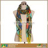 Women Winter Unique Art Printing Paisley Jacquard Scarf Wholesale