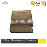 Wholesale Book Shape Paper Gift Box & Paper Gift Packaging Box Book Shape Paper Box