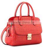 2016 Newest Red Ladys pu Bag Women Handbag in China thumbnail-4
