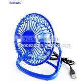 Factory Price 4inch Plastic 5v dc Usb Powered Desktop Portable Mini Fan thumbnail-1