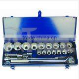 21pcs 3/4DR. Socket Tool Kit Power Ratchet Handle Tool Kit