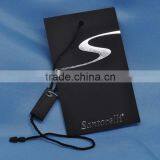 China Factory Custom Own Logo Fashion Jeans Garment Paper Hang Tags, Paper Ticket, Swing Tag thumbnail-6