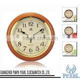 Pearl Wood Sweep Wall Clock PW970 thumbnail-1