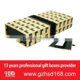Printed Bamboo Patten Foldable Necklace Gift Box (HSD-H3163)