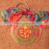 Wholesale Blank Clear Plastic Owl Laser Cut Acrylic Key Chain thumbnail-3