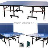 Factory Price Double Folding Standard Size Moveable Foldable Table Tennis Table thumbnail-2