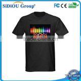 Custom Sound Activated Led Flashing T-shirts