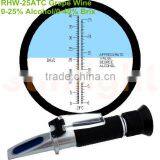 RHW-25ATC Alcohol/Brix Grape Wine Refractometer