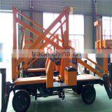 Factory Hot Sale Electric Lifting Platform Car Mounted Boom Lift thumbnail-5