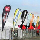 Best Seller Single or Double Side Tear Drop Banners With Factory Price