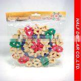 2pcs-Flower-style Bamboo Cushion/Heat Pad/Mat/Holder For One Dollar Item, Kitchen Use thumbnail-1