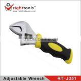 RIGHTTOOLS RT-J351 Professional Quality CR-V Adjustable SPANNER Wrench