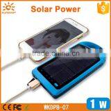 Factory Private Model Waterproof Solar Power Bank 8000Mah Smart Phone Charger Battery Solar Power Bank thumbnail-4