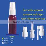 25ml Pharmaceutical PET Throat Spray Bottle, Cosmo Shape, Screw Neck thumbnail-4