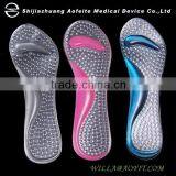 2 Pair Silicone Gel Non-Slip Arch Support Pads Shoe Heel Silicone Insole Cushion thumbnail-2