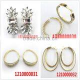 High Quality Prismatic Shape Crystal Rinestone Earring thumbnail-3