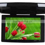 19 inch flip down car tft roof down lcd monitor with fm