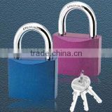 chrome-plated iron lock