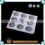 Nine pcs White Blister Plastic Chocolate/Cake Box/Tray, PP Packing Tray