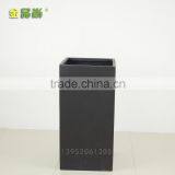 Matt White Rectangular uv Resistant Glass Fiber Urn thumbnail-3