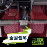 Hot Selling PU Leather Car Floor Mat Leather Material Anti Slip Car Carpet Mats thumbnail-2