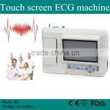 CE&ISO Certification 6-channel Electrocardiograph Touch Screen ECG Machine Price Computer Software Heart Rate Diagnosis-Shelly thumbnail-1
