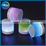 2017 Christmas Gifts Bluetooth Speaker Wireless With LED Light Mic SD TF Card Slot For Apple Iphone Samsung Galaxy S7 Xiaomi thumbnail-3