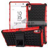 For SONY XPERIA Z5 DU Z5 E6603 E6633 Armor CASE Heavy Duty Hybrid Rugged TPU Impact Kickstand Hard ShockProof CASE OUT DOOR CASE thumbnail-2