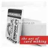 PVC Magnetic Stripe PVC Embossed Gold Business Card