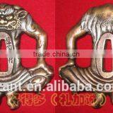 Handmade Katana Sword With Damascus Steel Blade and Iron / Casting Zinc Alloy Tsuba JL942 thumbnail-6