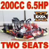 200cc 6.5HP 2 Seat Gas Powered Go Kart thumbnail-1