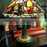 Antique European Natural Malachite Top Console Table, Fine Carved Decorative Console Table thumbnail-4