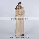 Wood Imitation Polyresin Family Figurine thumbnail-2