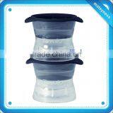 Set of 2 Round Shapes Silicone Sphere Ice Molds thumbnail-2