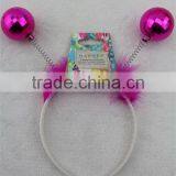 Halloween Ball Headband Party Ball Hairband With Feather thumbnail-1