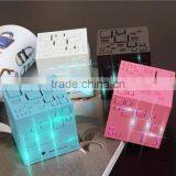 New Arrival Magic Cube Wireless Bluetooth Speaker With LED Flashlight/FM Radio Portable Q Plus Rubik's Cube Bluetooth Speaker thumbnail-2
