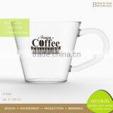 Clear Glass Thermos Mug With Handle Mug Glass thumbnail-5