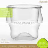 Clear Glass Hydroponic Pot thumbnail-1